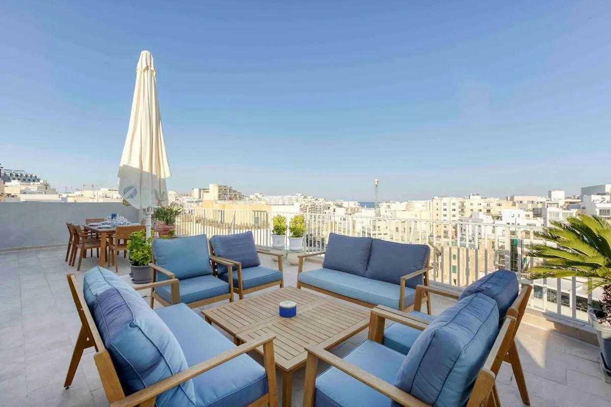 Spectacular Penthouse In The Heart Of St Julians Apartman San Ġiljan