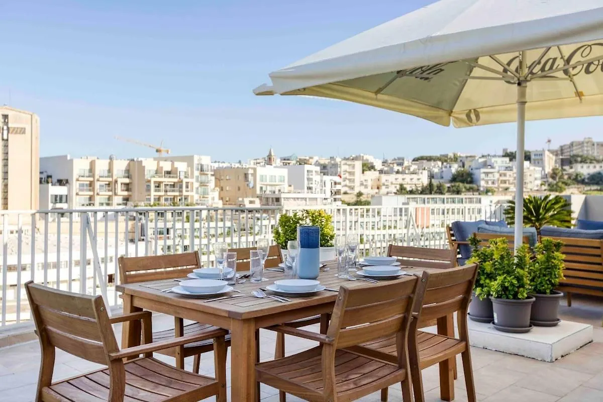 Spectacular Penthouse In The Heart Of St Julians Apartman San Ġiljan
