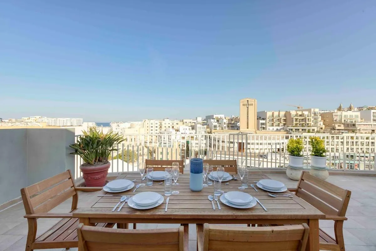 Spectacular Penthouse In The Heart Of St Julians Apartman San Ġiljan Málta